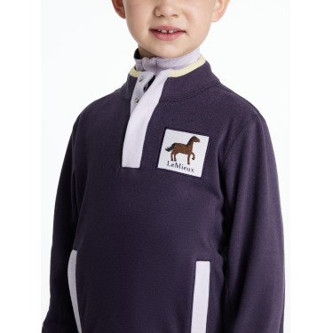 Mini LeMieux Mae fleece met drukknoopsluiting Mini LeMieux Mae fleece met drukknoopsluiting