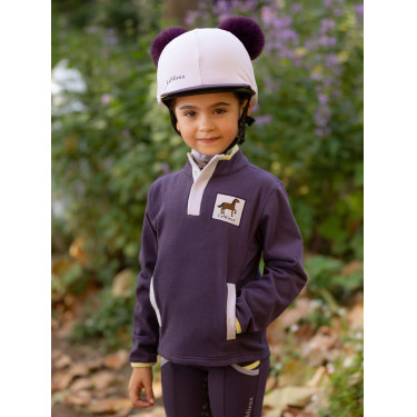 Mini LeMieux Mae fleece met drukknoopsluiting Mini LeMieux Mae fleece met drukknoopsluiting