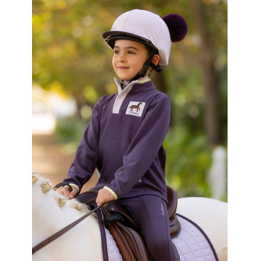 Mini LeMieux Mae fleece met drukknoopsluiting Mini LeMieux Mae fleece met drukknoopsluiting