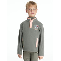 Mini LeMieux Mae fleece met drukknoopsluiting Rozemarijn Groen Mini LeMieux Mae fleece met drukknoopsluiting Rozemarijn Groen