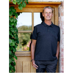 LeMieux Klassiek Polo voor heren Zwart LeMieux Klassiek Polo voor heren Zwart