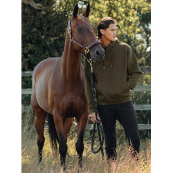 LeMieux herenhoodie Alpine Bruin LeMieux herenhoodie Alpine Bruin