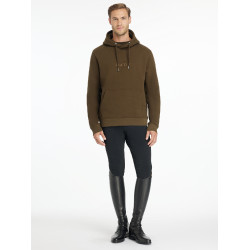 LeMieux herenhoodie Alpine Bruin LeMieux herenhoodie Alpine Bruin