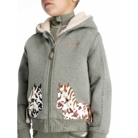 Mini LeMieux Charlie pony hoodiesweater Rozemarijn Groen Mini LeMieux Charlie pony hoodiesweater Rozemarijn Groen