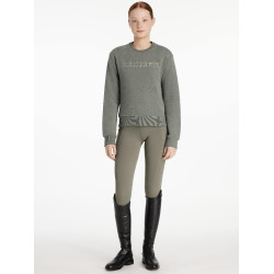 Young Rider LeMieux Carmen sweatshirt met ronde hals Rozemarijn Groen Young Rider LeMieux Carmen sweatshirt met ronde hals Rozemarijn Groen