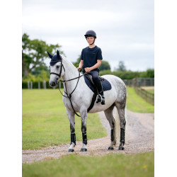 T-shirt Junior Young Rider LeMieux jongen Marine Marineblauw