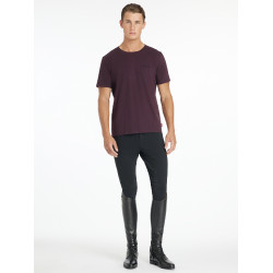 LeMieux T-shirt voor heren Damson Violet LeMieux T-shirt voor heren Damson Violet