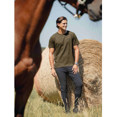 LeMieux T-shirt voor heren Alpine Bruin