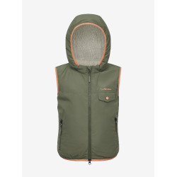 Mouwloos vest Mini LeMieux George Rozemarijn Groen Mouwloos vest Mini LeMieux George Rozemarijn Groen