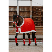 Equithème Xmas deken Rood