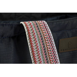 Equithème Aztec boodschappentas Marine Marineblauw Equithème Aztec boodschappentas Marine Marineblauw