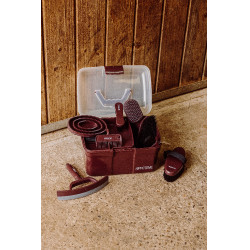 Zachte borstel Hippotonic Glitter Bordeaux