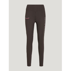 Legging Tommy Hilfiger Equestrian Elmira winter full grip dames Cacao Bruin