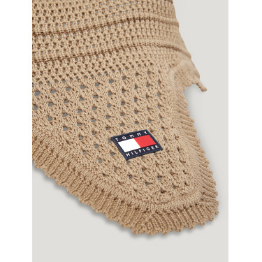 Vliegendeken Tommy Hilfiger Equestrian Lexington Taupe Bruin Vliegendeken Tommy Hilfiger Equestrian Lexington Taupe Bruin