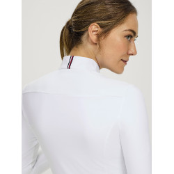 Wedstrijdpolo Tommy Hilfiger Equestrian winter Verona dames lange mouwen Wedstrijdpolo Tommy Hilfiger Equestrian winter Verona dames lange mouwen