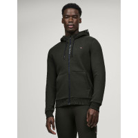 Herenhoodie met rits Tommy Hilfiger Equestrian Union Pinna Blauw Herenhoodie met rits Tommy Hilfiger Equestrian Union Pinna Blauw