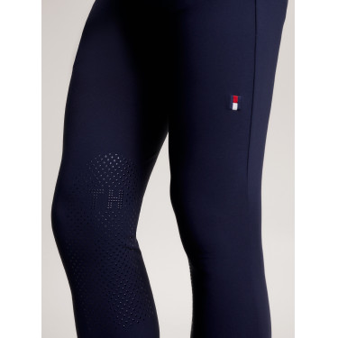 Heren rijbroek Tommy Hilfiger Equestrian Pro kniegrip Woestijnlucht Blauw