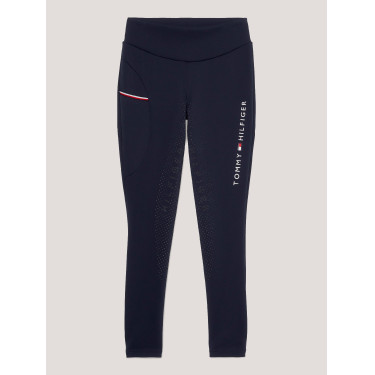 Dames full grip legging Tommy Hilfiger Equestrian Elmira Woestijnlucht Blauw Dames full grip legging Tommy Hilfiger Equestrian Elmira Woestijnlucht Blauw