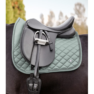 Zadeldoek Waldhausen Nepal Zilverkleurig blauw