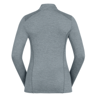 Functioneel ELT Milano T-shirt met rits Zilverkleurig blauw