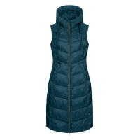 Lange en lichte bodywarmer ELT Oostende Petrolblauw Lange en lichte bodywarmer ELT Oostende Petrolblauw