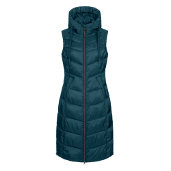 Lange en lichte bodywarmer ELT Oostende Petrolblauw