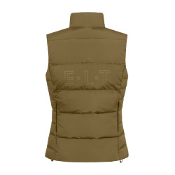 Lichte mouwloze winterjas ELT Oxford Kakigroen