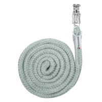 Longe de licol Waldhausen Economic mousqueton Anti-Panique Zilverkleurig blauw