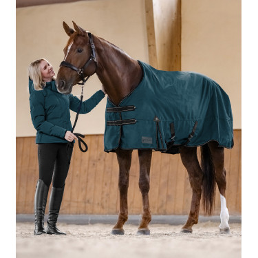 Waldhausen Arctic 50 g buiten deken Petrolblauw