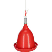 Automatische drinkbak voor pluimvee Kerbl Hobbyfarming Rood Automatische drinkbak voor pluimvee Kerbl Hobbyfarming Rood