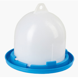 Drinkbak voor kwartels Kerbl Hobbyfarming Wit / blauw