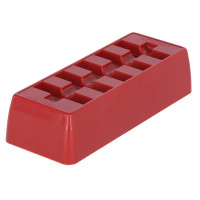 Houder voor Aesculap-scheerkop Rood Houder voor Aesculap-scheerkop Rood