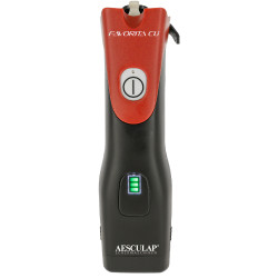 Draadloze tondeuse Favorita CLi Aesculap Rood