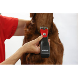 Draadloze tondeuse Favorita CLi Aesculap Rood