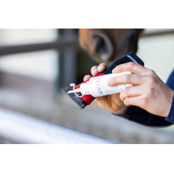 Draadloze tondeuse Favorita CLi Aesculap Rood