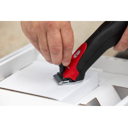 Draadloze tondeuse Favorita CLi Aesculap Rood