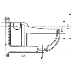 Polyflex Standaard drinkbak La Gee met constant waterniveau Polyflex Standaard drinkbak La Gee met constant waterniveau