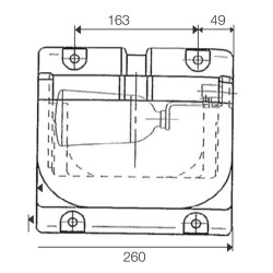 Polyflex Standaard drinkbak La Gee met constant waterniveau Polyflex Standaard drinkbak La Gee met constant waterniveau