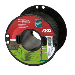 Ingraafbare AKO-hogespanningskabel Zwart