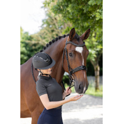 Rijhelm Elite Polo Covalliero Zwart