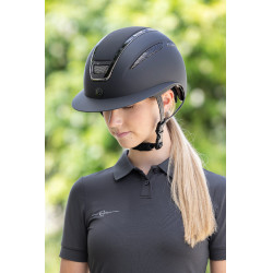 Rijhelm Elite Polo Covalliero Zwart