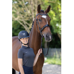 Rijhelm Elite Polo Covalliero Zwart