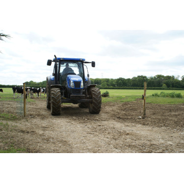 Vervangscharnier Electro Gate Kerbl Zwart / geel