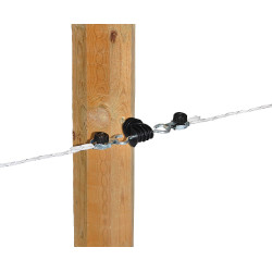 EconomyLine AKO hechtkoord voor afrastering met kruiswinding Wit