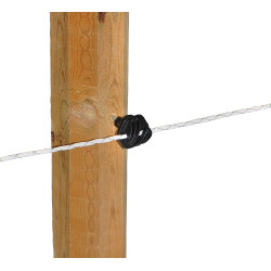 EconomyLine AKO hechtkoord voor afrastering met kruiswinding Wit