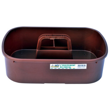 Poetskoffer La Gee Karamel Bruin