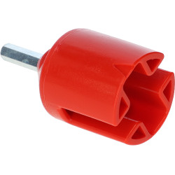 Schroefbit voor AKO ring- en clipisolator Rood