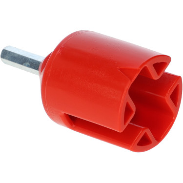 Schroefbit voor AKO ring- en clipisolator Rood