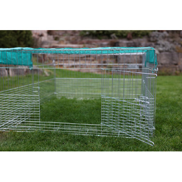 Buitenren met anti-weglopingssysteem voor jonge dieren Kerbl Hobbyfarming Buitenren met anti-weglopingssysteem voor jonge dieren Kerbl Hobbyfarming