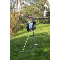 Super haspel met handgreep en bevestiging voor montage op de AKO-houder Zwart Super haspel met handgreep en bevestiging voor montage op de AKO-houder Zwart